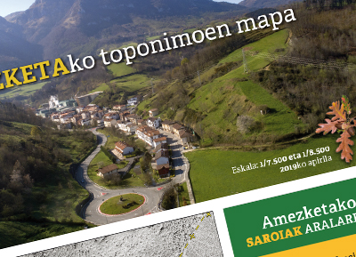 Ayuntamiento de Amezketa - Mapa de toponimos de Amezketa
