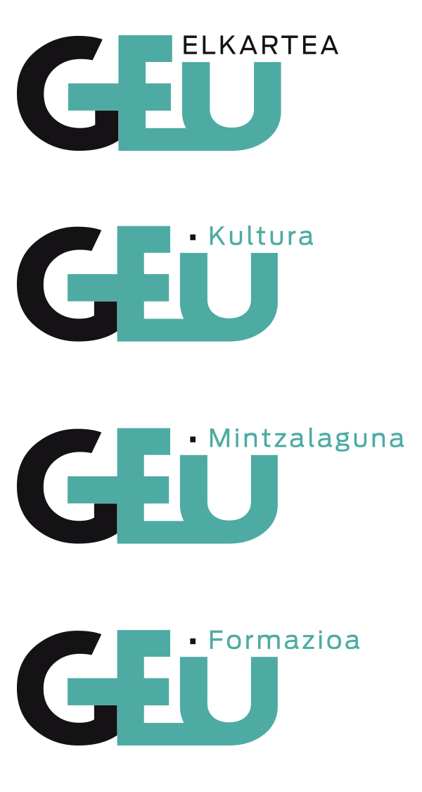 GEU Elkartea - Creación de la marca y aplicaciones