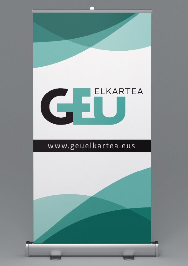 GEU Elkartea - Creación de la marca y aplicaciones