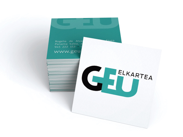 GEU Elkartea - Creación de la marca y aplicaciones
