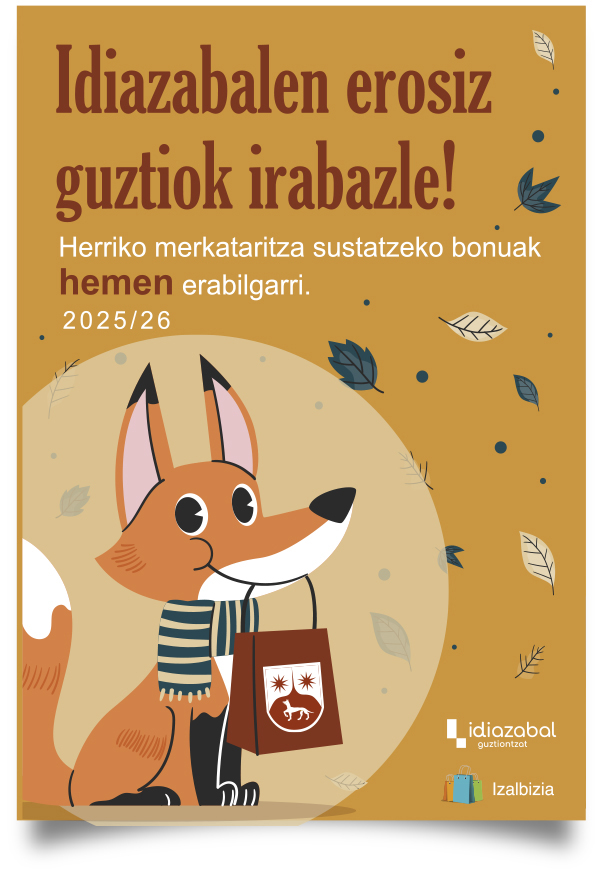 Ayuntamiento de Idiazabal - Cartel