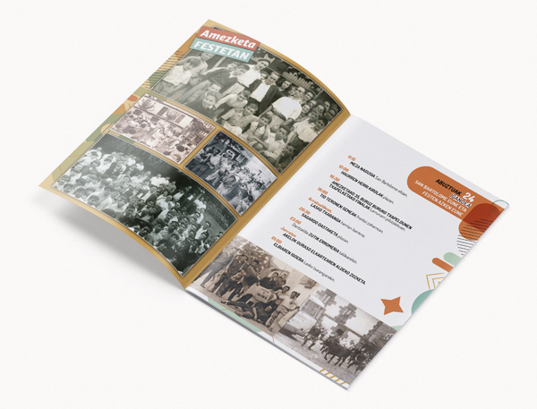 Programas de fiestas - Amezketako jaiak 2025 irekia