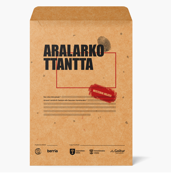 BERRIA egunkaria y Txintxa jolasak - Juego