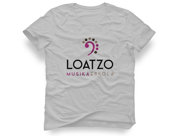Loatzo musika eskola - Creación de la marca y aplicaciones