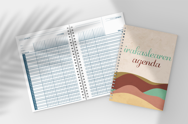 Agendas y cuadernos personalizadas en euskera