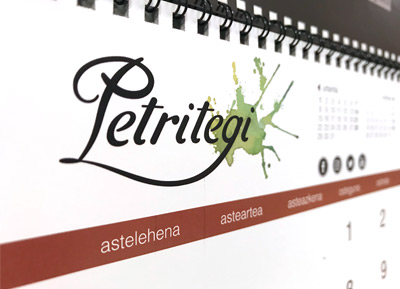 Petritegi Calendarios de pared personalizados